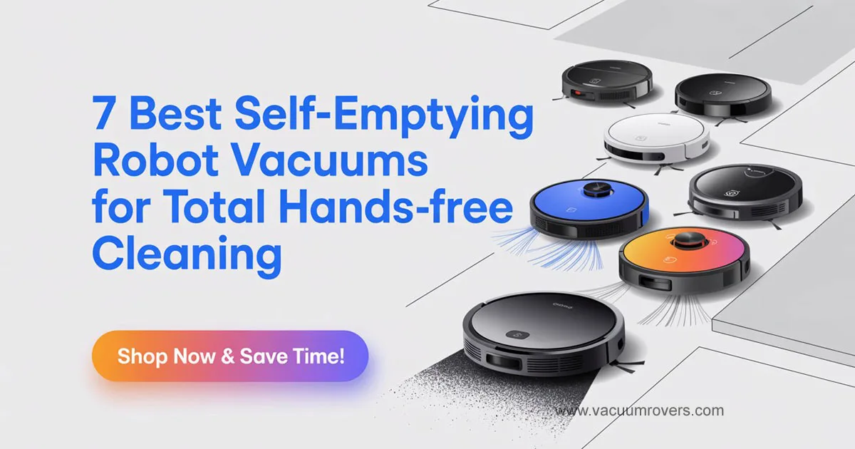 Best Self Emptying Robot Vacuums for Total Hands Free Cleaning