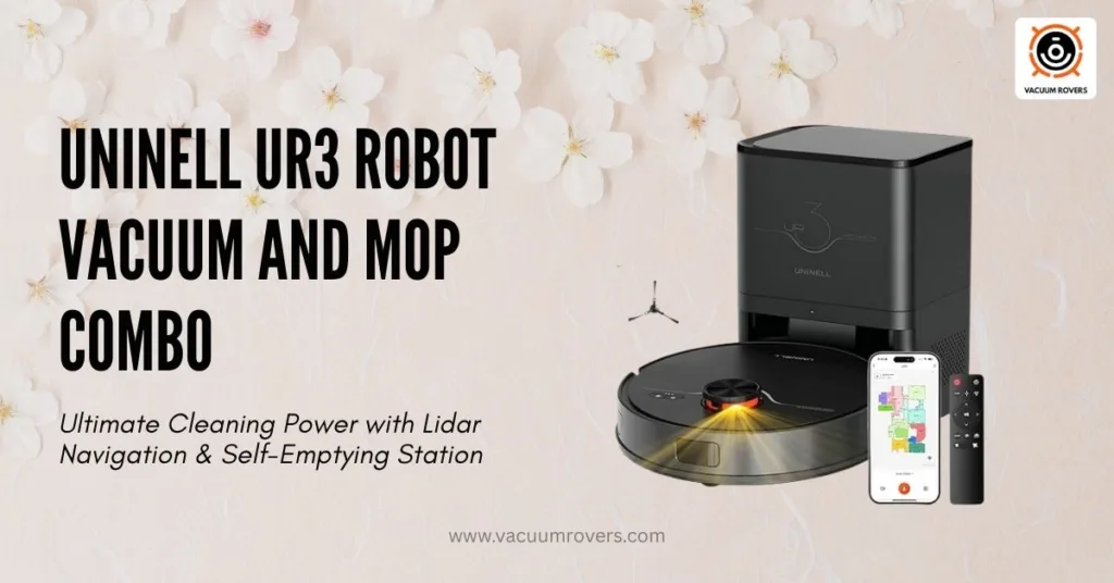 Uninell UR3 Robot Vacuum and Mop Combo review