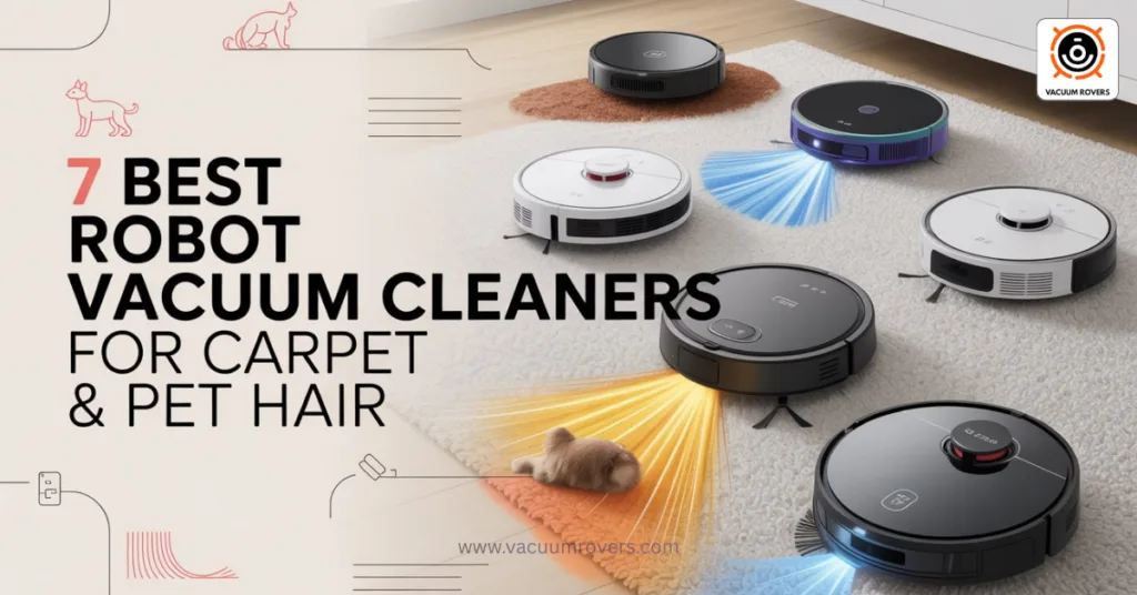 Best Robot Vacuum Cleaners for Carpet & Pet Hair
