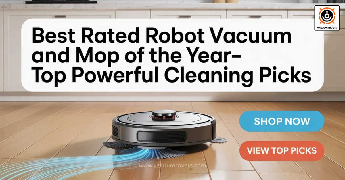 Best Rated Robot Vacuum and Mop – Top Powerful Cleaning Picks