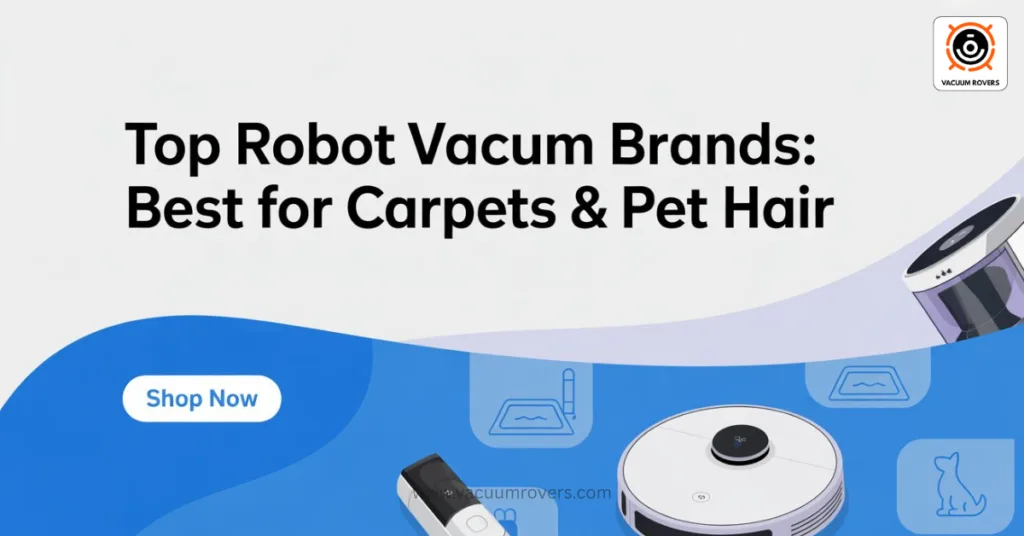 Top Robot Vacuum Brands Best for Carpets & Pet Hair
