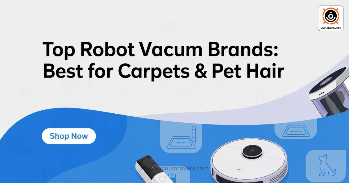 Top Robot Vacuum Brands Best for Carpets & Pet Hair