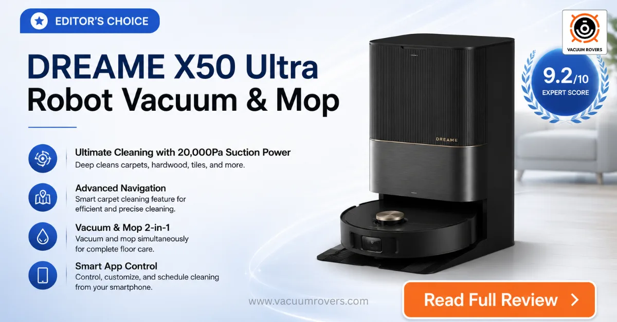 DREAME X50 Ultra Robot Vacuum & Mop Review