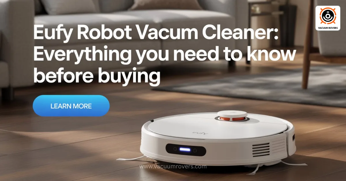 Eufy Robot Vacuum Cleaner Everything You Need to Know Before Buying