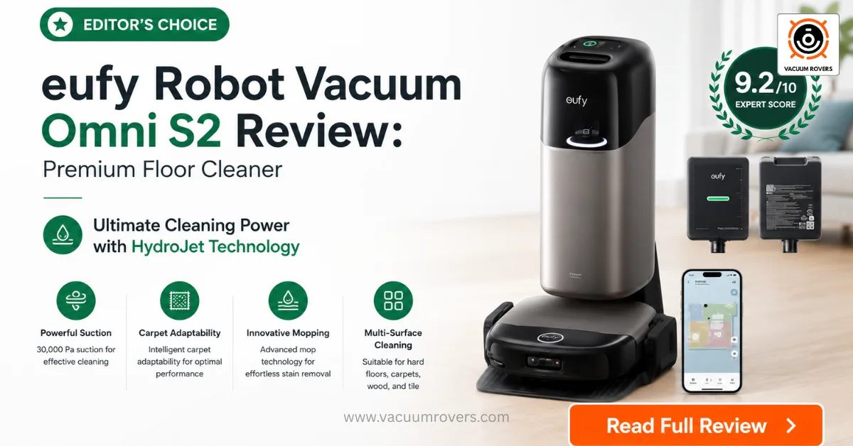 eufy robot vacuum omni s2 Review